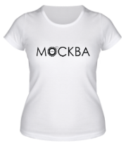 Женская футболка 4'k Москва фото