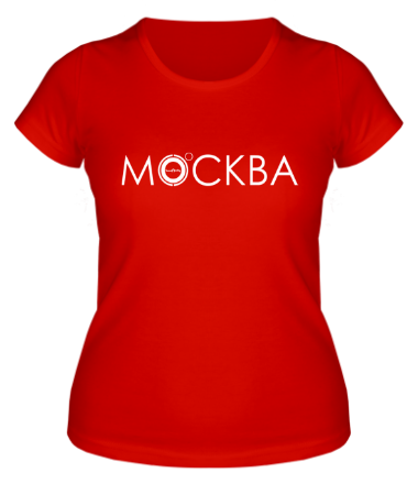 Женская футболка 4'k Москва