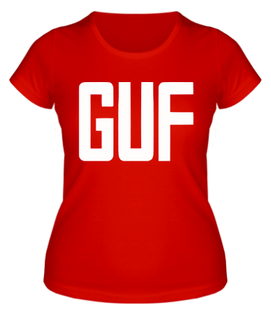 Женская футболка GUF