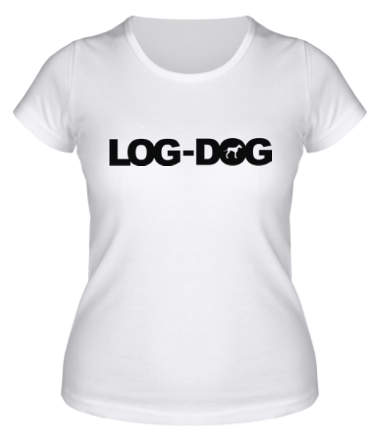 Женская футболка Loc-Dog