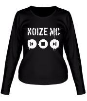 Женская футболка длинный рукав Noize MC фото