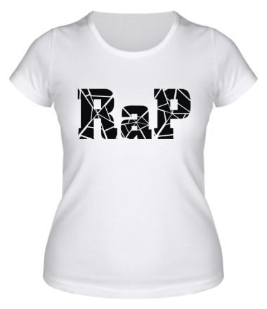 Женская футболка Rap