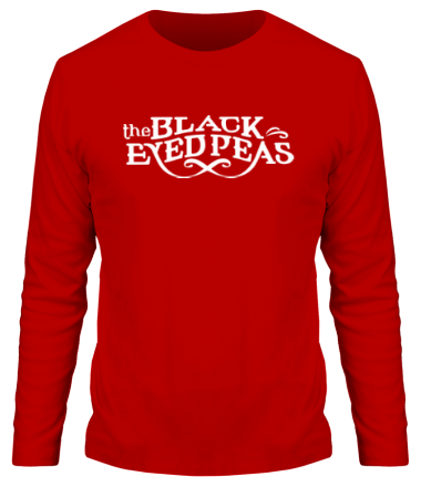 Мужская футболка длинный рукав Black Eyed Peas