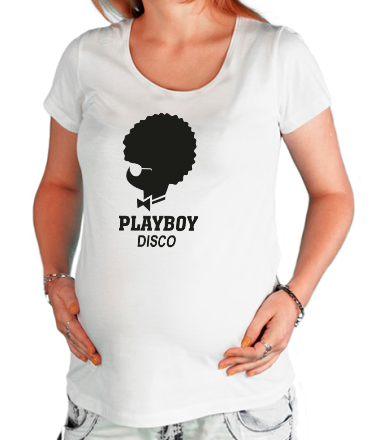 Футболка для беременных PlayBoy Disco