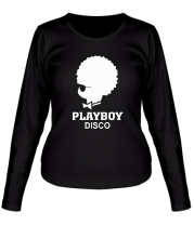 Женская футболка длинный рукав PlayBoy Disco фото