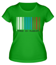 Женская футболка Made in Russia фото