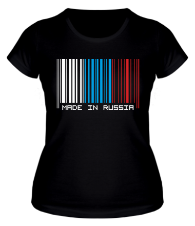 Женская футболка Made in Russia