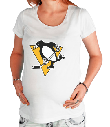 Футболка для беременных Pittsburgh Penguins Malkin 71