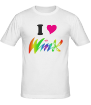 Мужская футболка Я люблю WinX