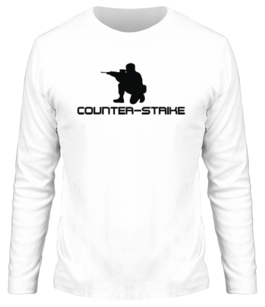 Мужская футболка длинный рукав Counter Strike