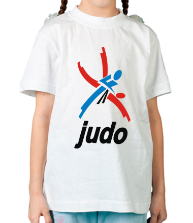 Детская футболка Эмблема Дзюдо