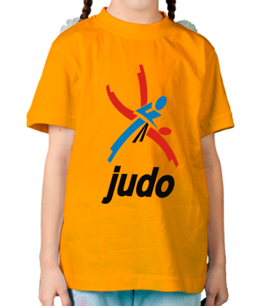 Детская футболка Эмблема Дзюдо