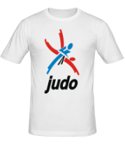 Мужская футболка Эмблема Дзюдо фото