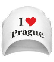 Шапка I Love Prague фото