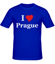 Мужская футболка I Love Prague фото