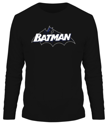 Мужская футболка длинный рукав Batman true