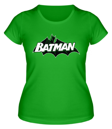 Женская футболка Batman true