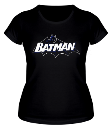 Женская футболка Batman true