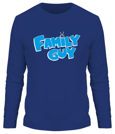 Мужская футболка длинный рукав Family Guy. Гриффины