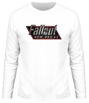 Мужская футболка длинный рукав Fallout New Vegas фото