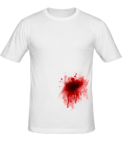 Мужская футболка Кровавое пятно фото