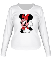 Женская футболка длинный рукав Minnie фото