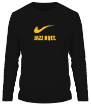 Мужская футболка длинный рукав Jazz duet фото