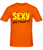 Мужская футболка Sexy and I know it фото