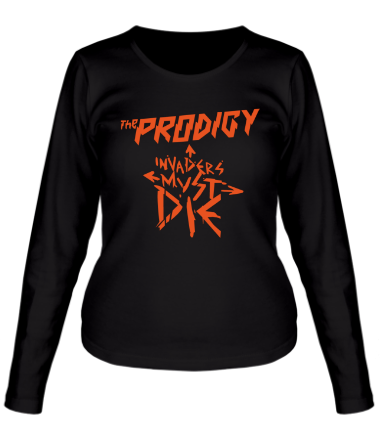 Женская футболка длинный рукав The Prodigy