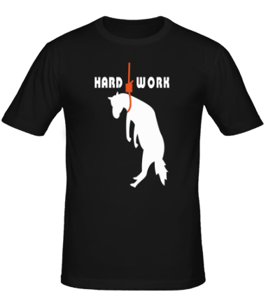 Мужская футболка Hard work