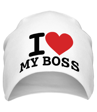 Шапка I love my Boss