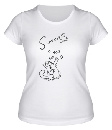 Женская футболка Simon's Cat