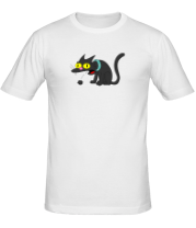 Мужская футболка Кошка Симпсонов фото