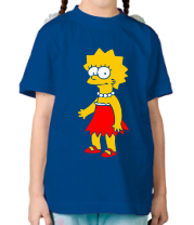 Детская футболка Лиза Симпсон фото