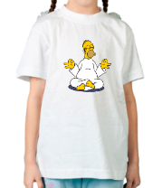 Детская футболка Медитация Гомера