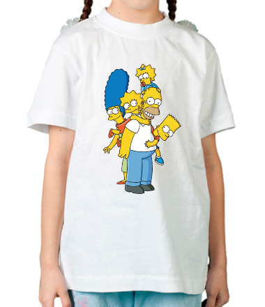 Детская футболка Симпсоны