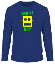 Мужская футболка длинный рукав Shuffle Bot фото