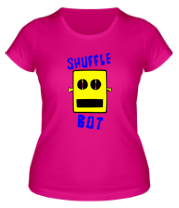 Женская футболка Shuffle Bot фото
