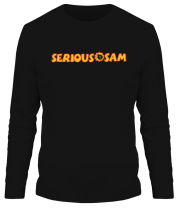 Мужская футболка длинный рукав Serious Sam фото