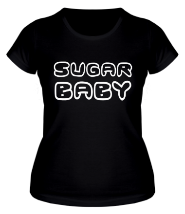 Женская футболка Sugar baby.