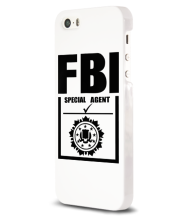 Чехол для iPhone Special agent FBI