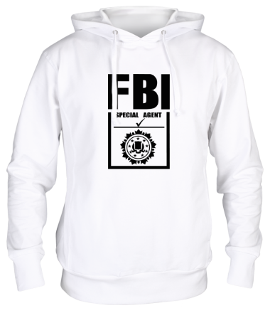 Толстовка худи Special agent FBI