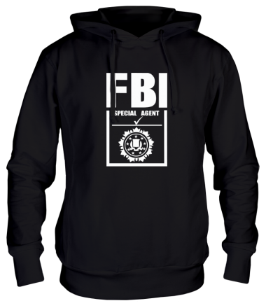 Толстовка худи Special agent FBI