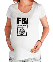 Футболка для беременных Special agent FBI фото