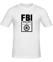 Мужская футболка Special agent FBI фото