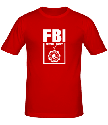 Мужская футболка Special agent FBI