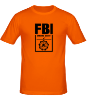Мужская футболка Special agent FBI фото