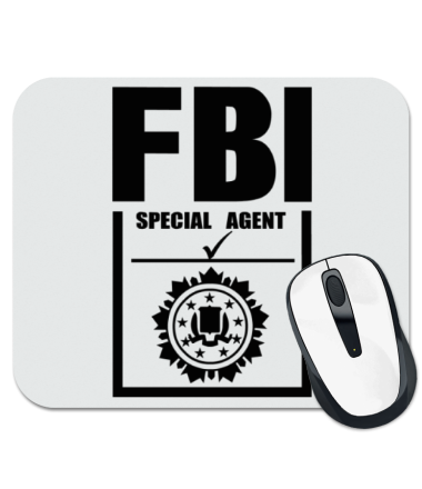 Коврик для мыши Special agent FBI