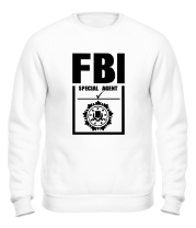 Толстовка без капюшона Special agent FBI фото