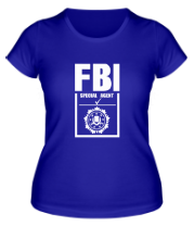 Женская футболка Special agent FBI фото
